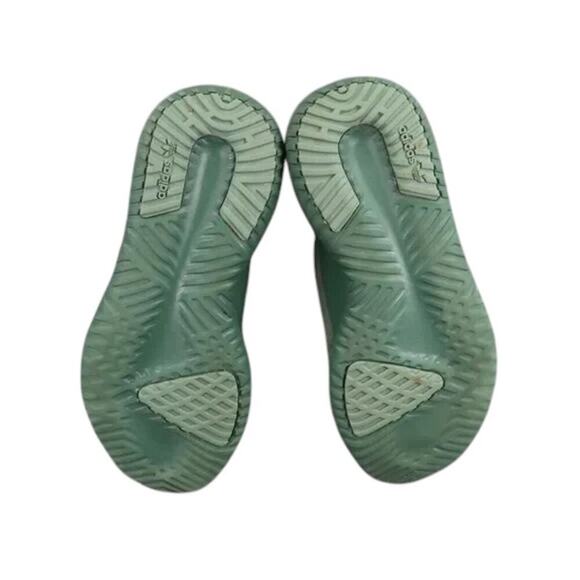 Adidas Shoes Kids 5.5 Athletic Trainer Tubular Shadow Sneakers Running Green Low - Picture 4 of 14